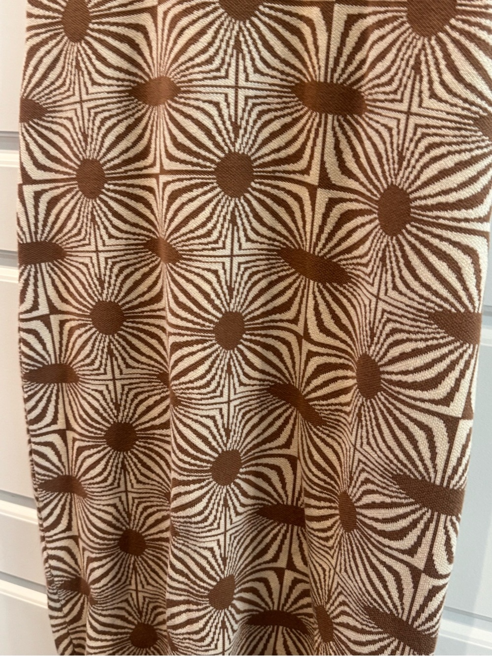 House of Harlow 1960 brown cream geometric cutout knit dress - Picture 6 of 6